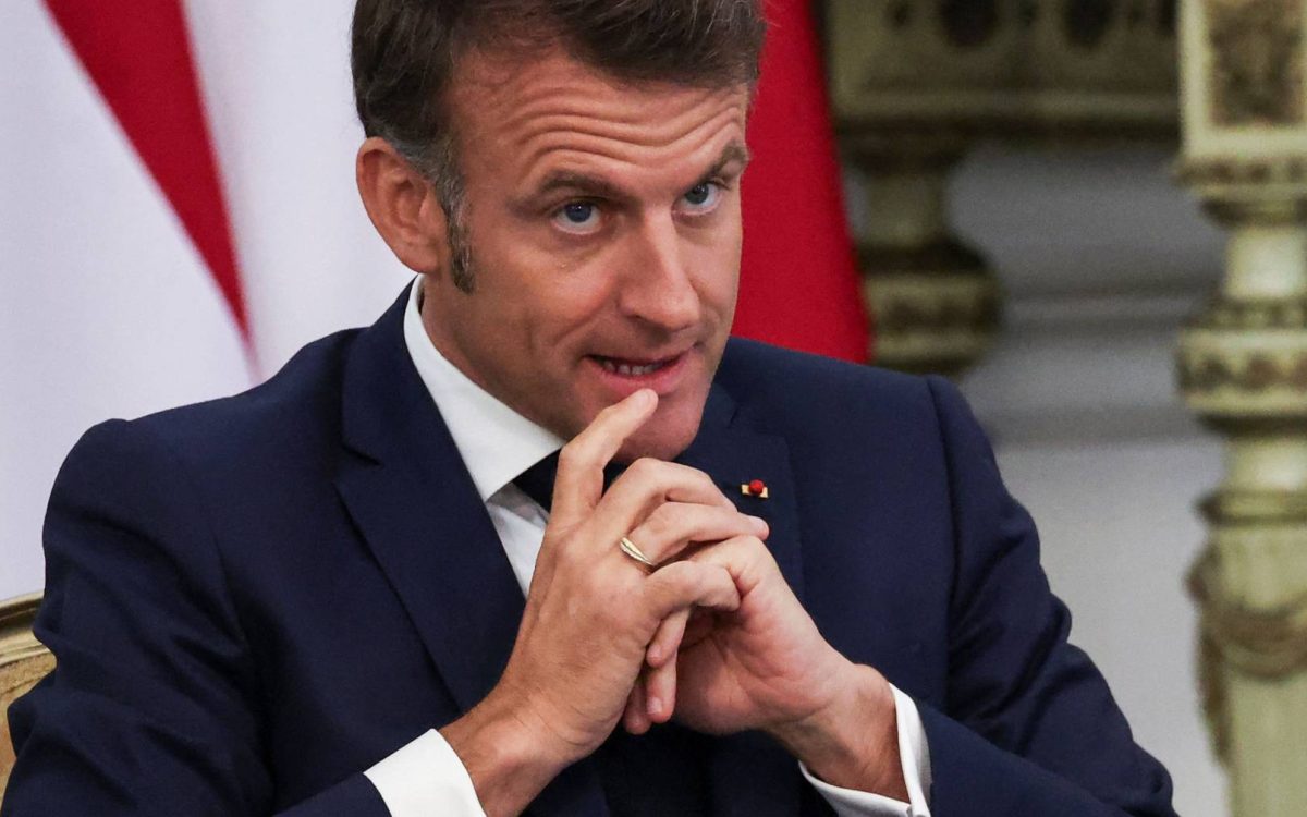 Macron mówi, że uznanie państwo palestyńskiego „jest nie tylko obowiązkiem moralnym, ale wymogiem politycznym”
