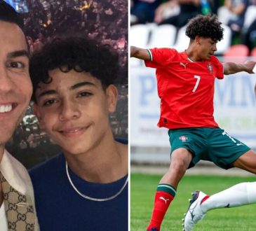 Orgulho! Cristiano Ronaldo reage à estreia de Cristianinho na Seleção Nacional de sub-15