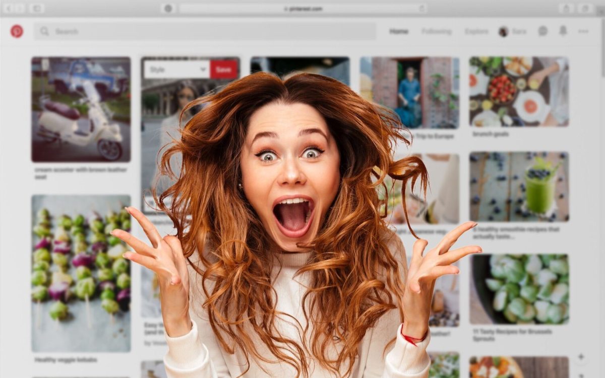 Pinterest zakazał masowych użytkowników. „Moja biblioteka Alexandria Burns”